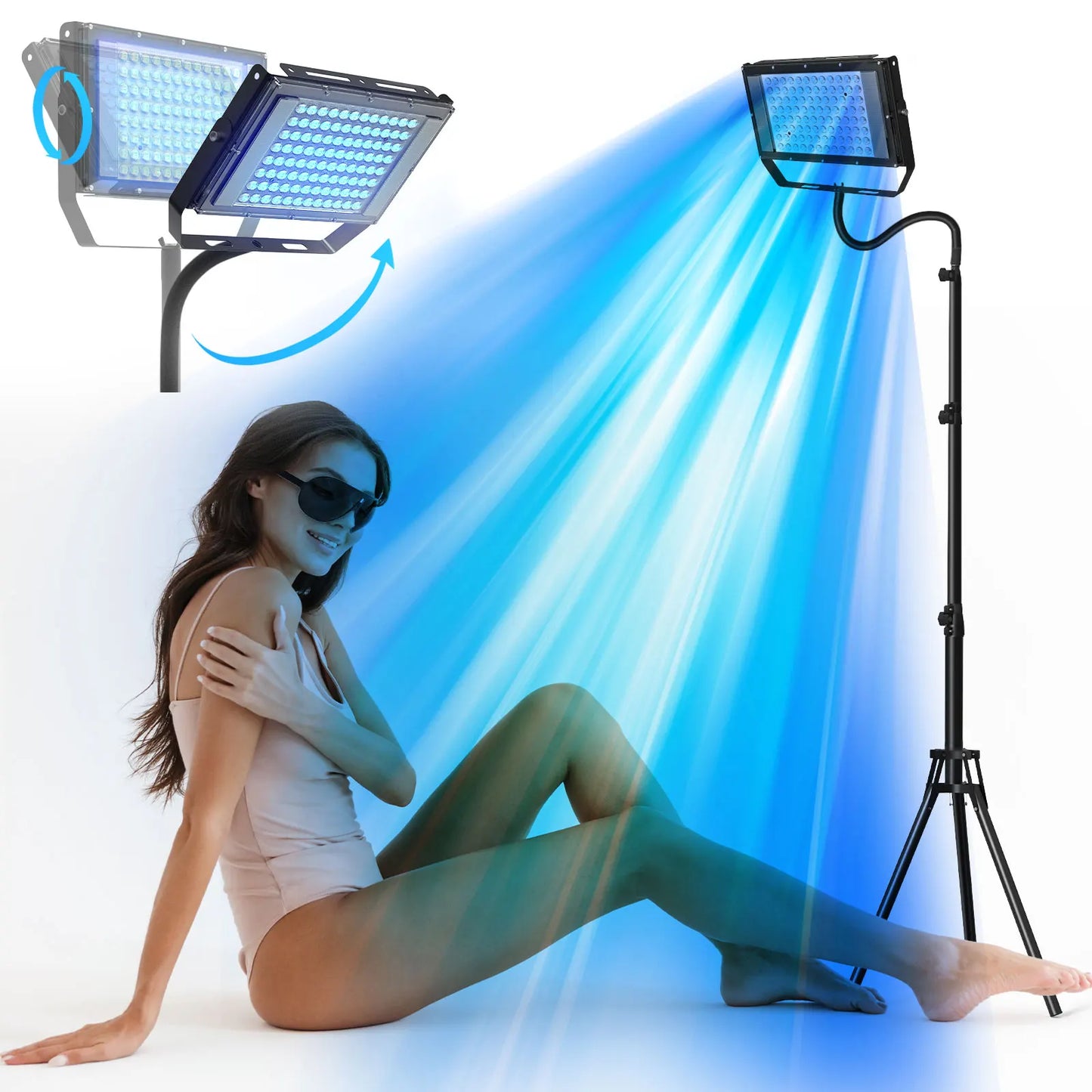 50W Ultraviolet Tanning Lamp – Full-Body Home Tanning Solution