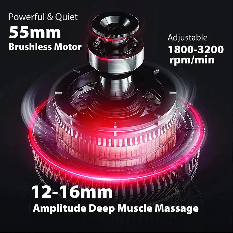 Deep Tissue Massage Gun – Ultimate Pain Relief & Relaxation - Relaxify