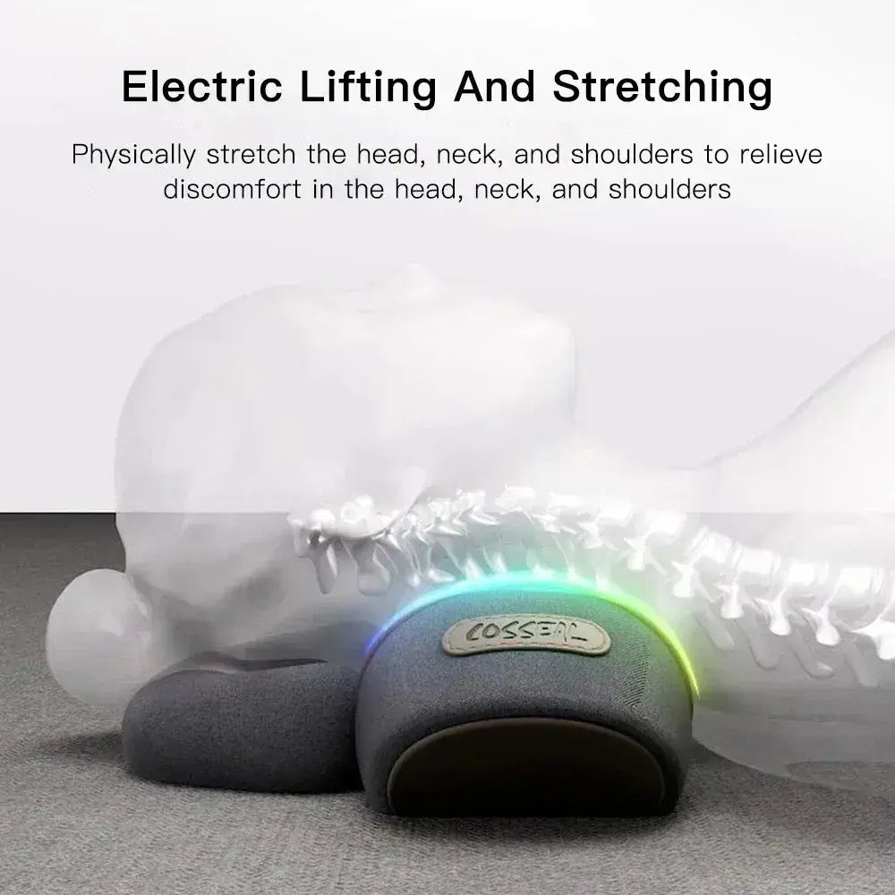 Electric Cervical Pillow Massager – Heat & Vibration for Ultimate Relaxation - Relaxify