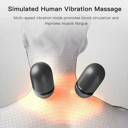 Electric Cervical Pillow Massager – Heat & Vibration for Ultimate Relaxation - Relaxify