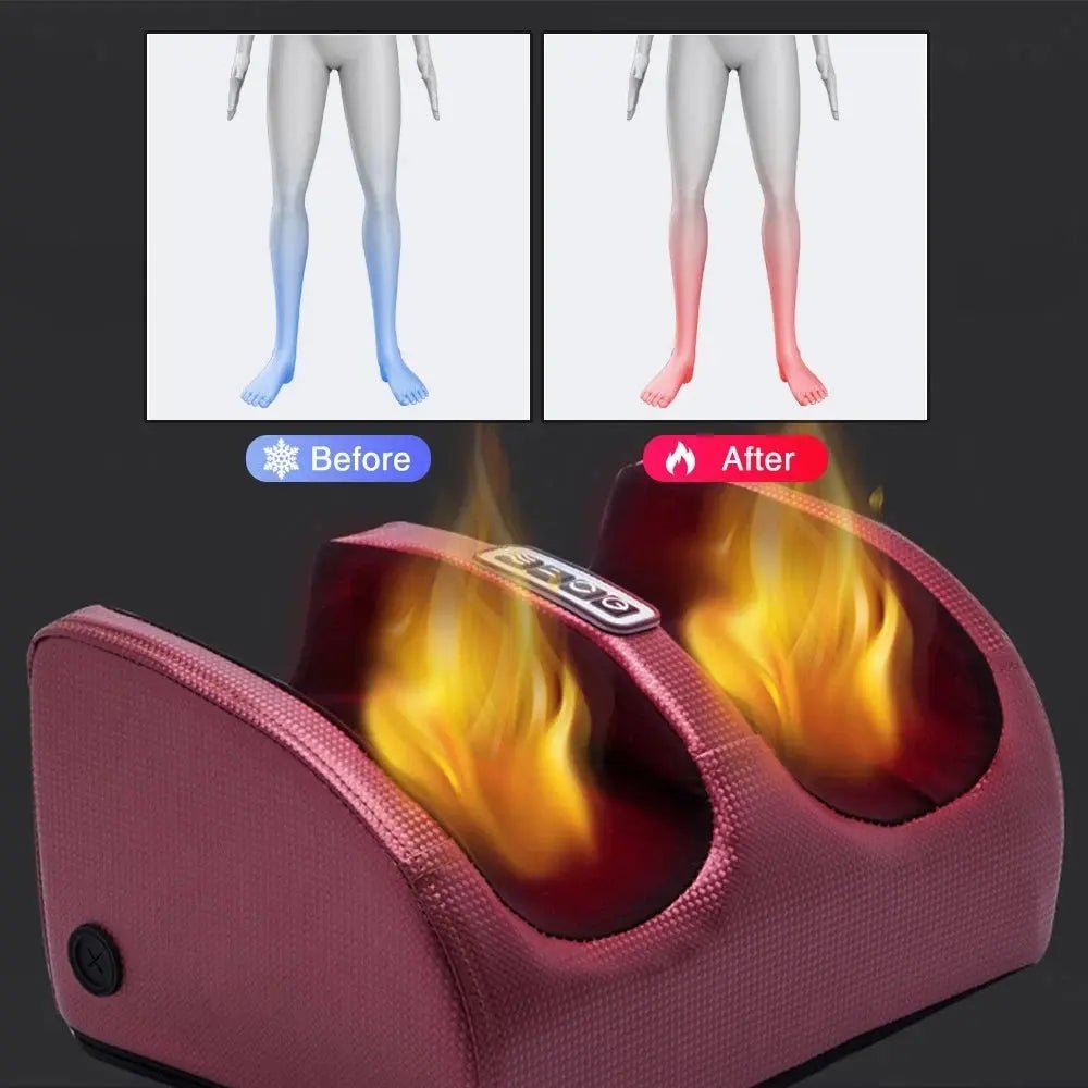 Electric Foot Massager – Heat & Deep Tissue Relaxation - Relaxify