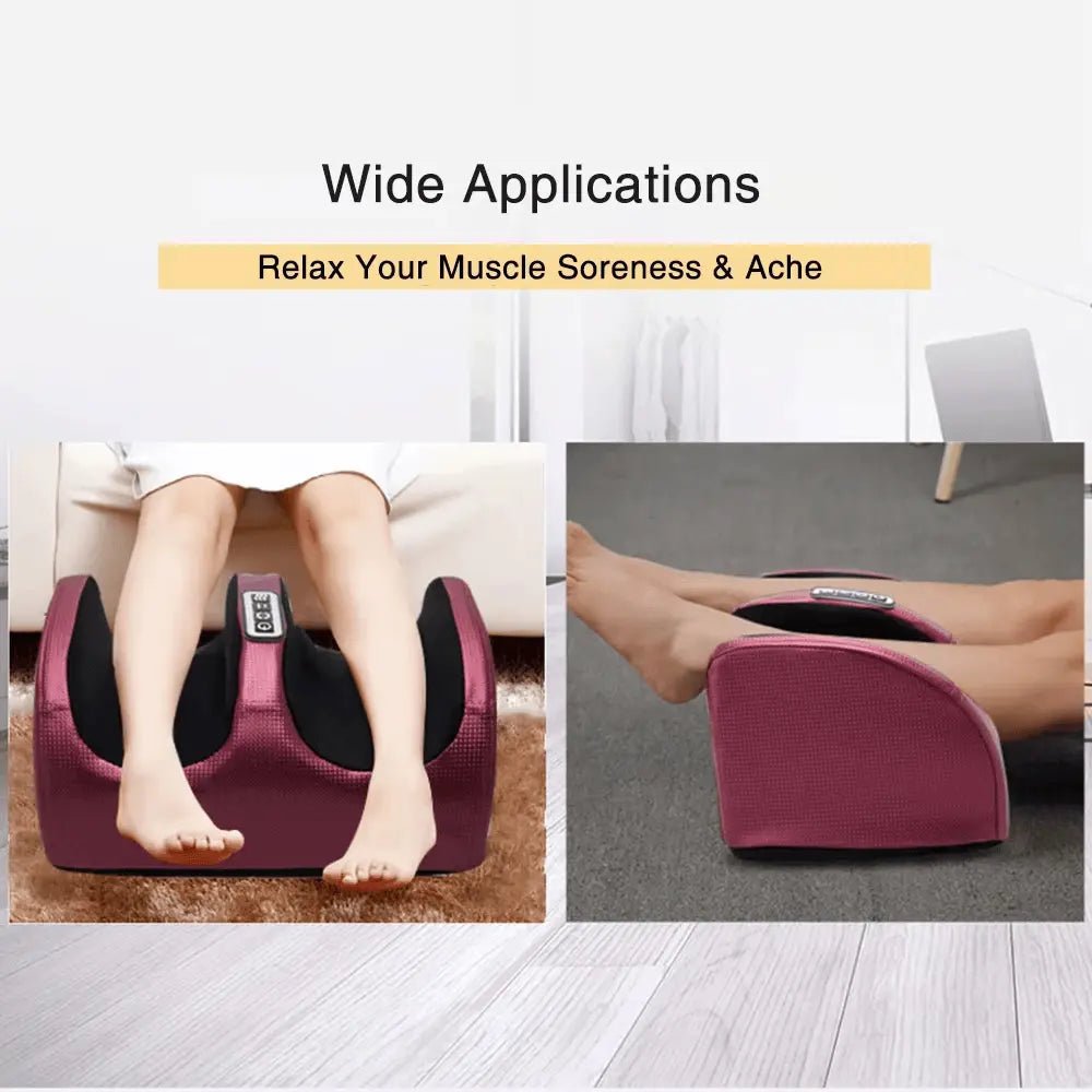 Electric Foot Massager – Heat & Deep Tissue Relaxation - Relaxify