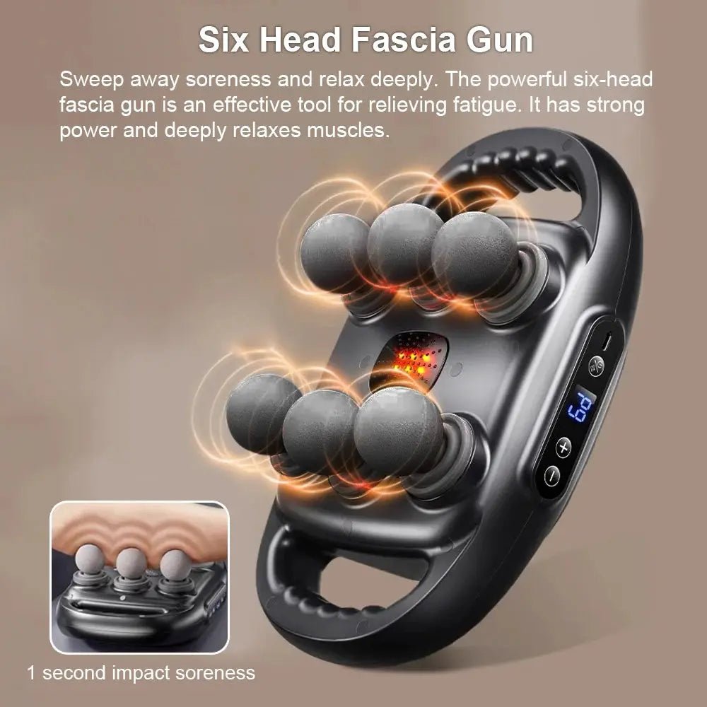 Fascia Massage Gun – Deep Relief for Back, Waist & Shoulders - Relaxify