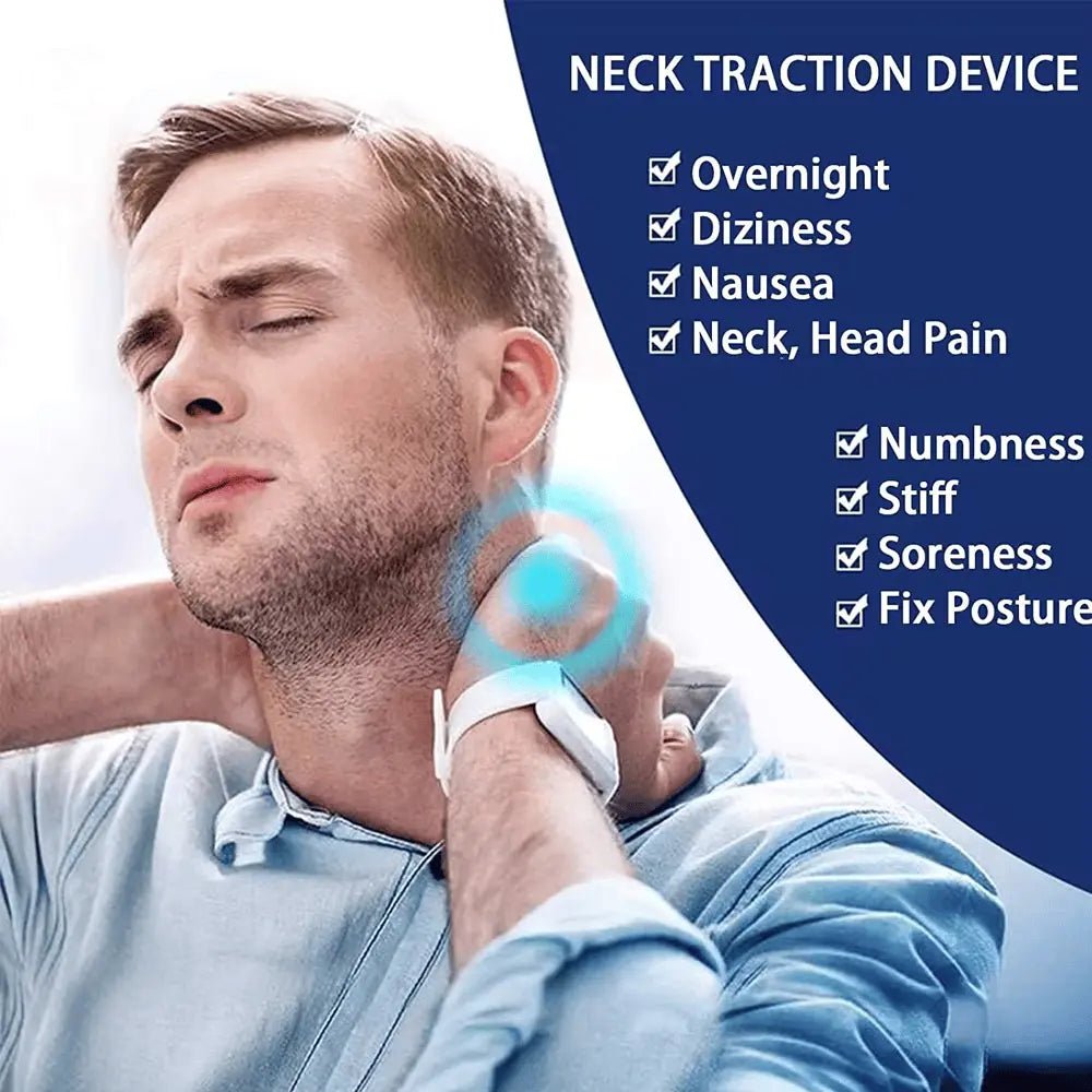 Inflatable Neck Traction Device – Relieve Pain, Improve Posture - Relaxify