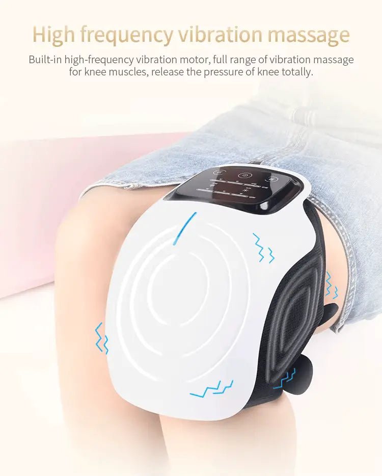 Knee Massager – Infrared Heat & Vibration for Pain Relief - Relaxify