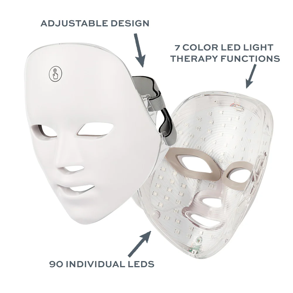 LumiGlow 7-Color LED Face Mask